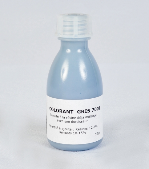 Colorant Univ. Gris Ral 7001  50 Gr - Polyester Van Damme