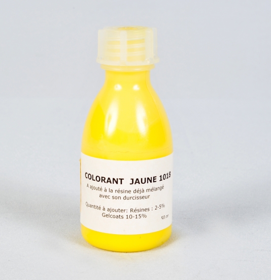 Colorant Univ. Jaune Ral 1018 50 Gr - Polyester Van Damme