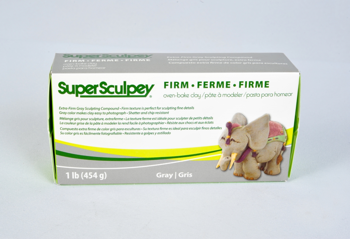 Super Sculpey Firm - Gray 454 Gr