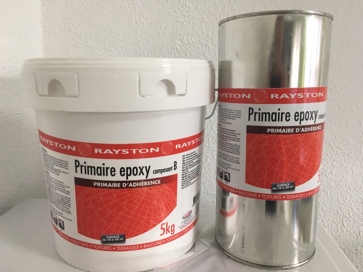 Resine époxy bi composant pour couche primer